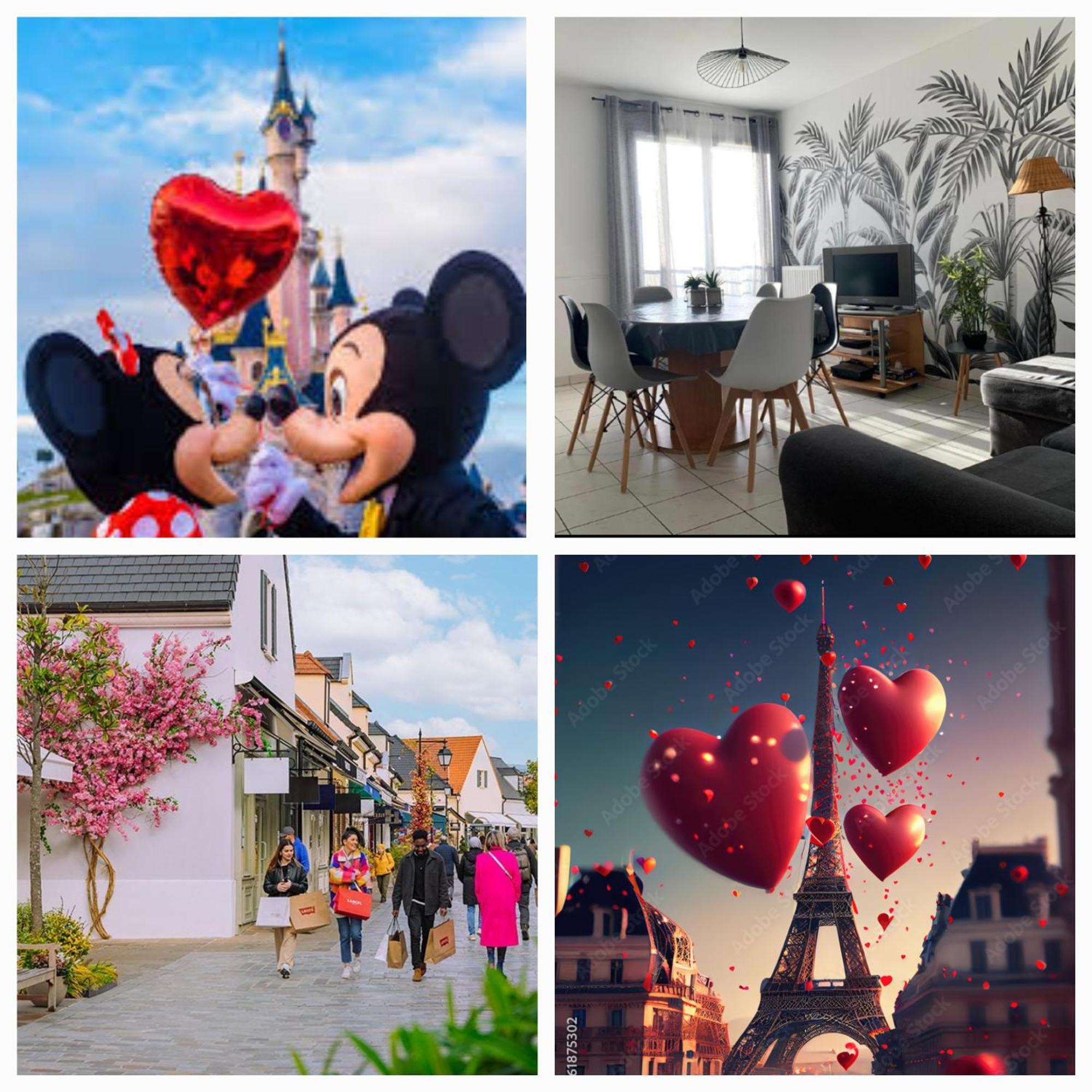 Disney, Sunny Comfortable 2 Bedrooms Family Apartment, 8 Pers, Wifi, Netflix เชสซี ภายนอก รูปภาพ